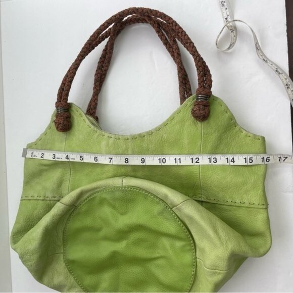 The Sak Pastel‎ Green Leather Bucket Bag - Picture 13 of 16